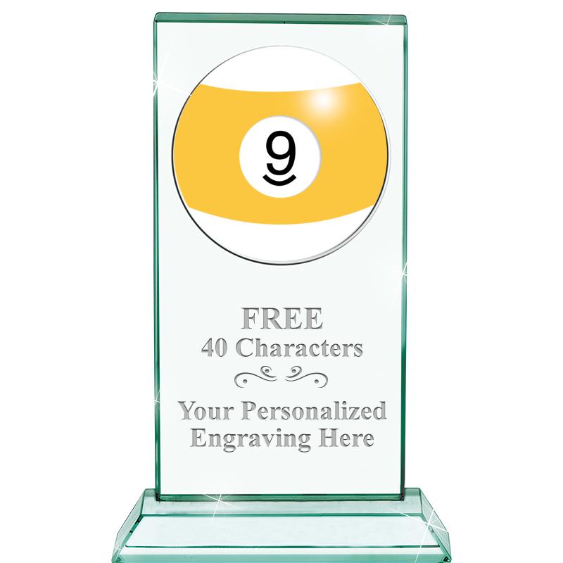 5" JADE MONARCH INSERT CRYSTAL