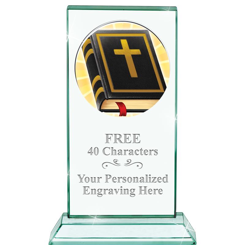 5" JADE MONARCH INSERT CRYSTAL