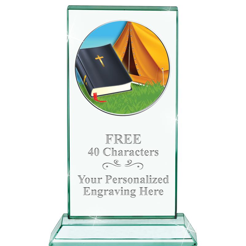 5" JADE MONARCH INSERT CRYSTAL