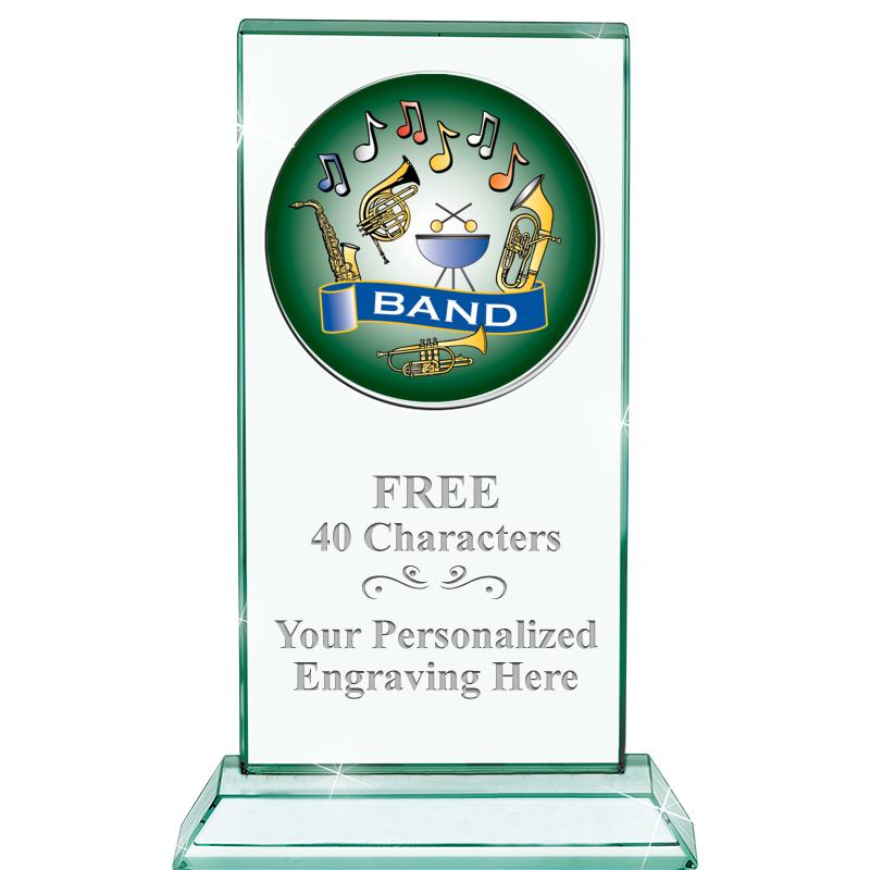 5" JADE MONARCH INSERT CRYSTAL