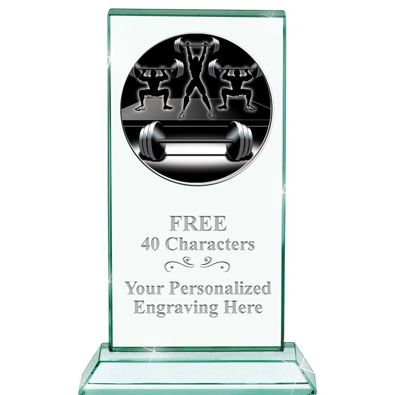 5" JADE MONARCH INSERT CRYSTAL