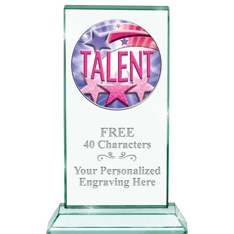 5" JADE MONARCH INSERT CRYSTAL