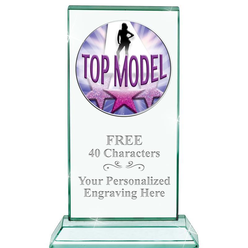 5" JADE MONARCH INSERT CRYSTAL