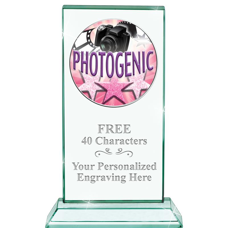 5" JADE MONARCH INSERT CRYSTAL