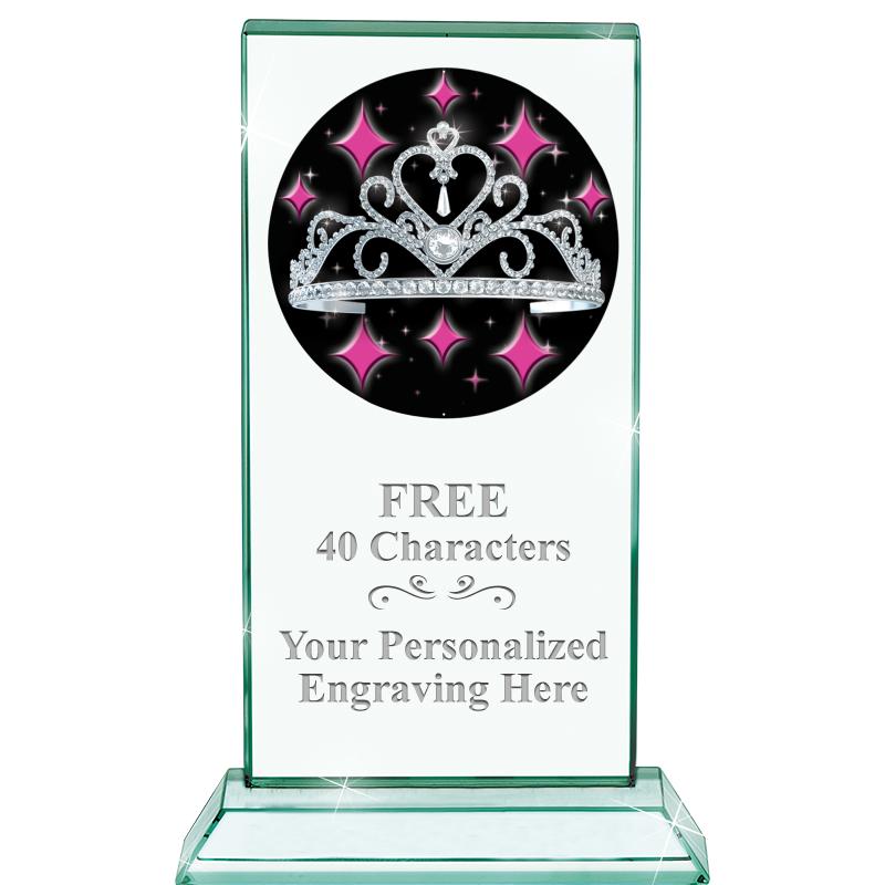 5" JADE MONARCH INSERT CRYSTAL