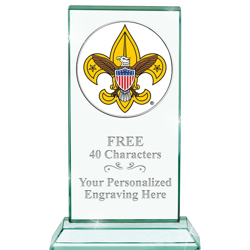 5" JADE MONARCH INSERT CRYSTAL