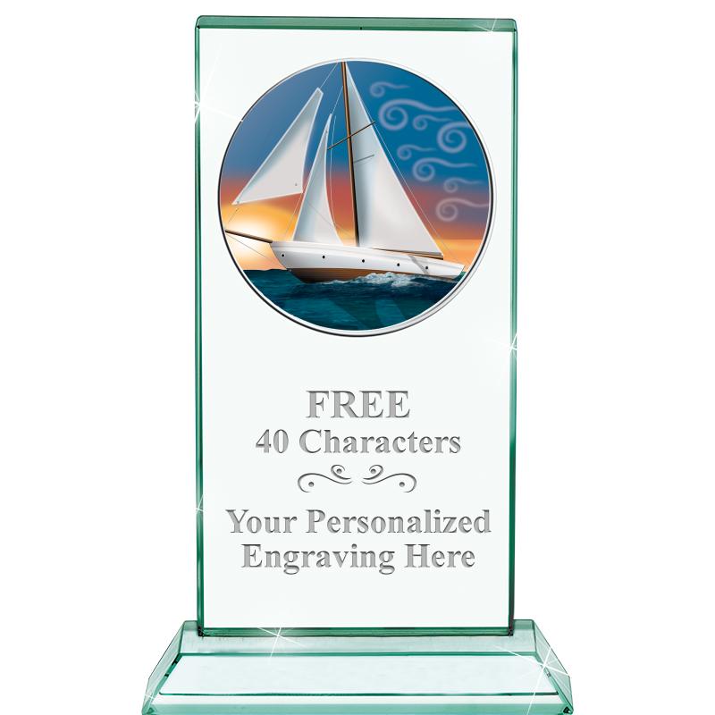 5" JADE MONARCH INSERT CRYSTAL