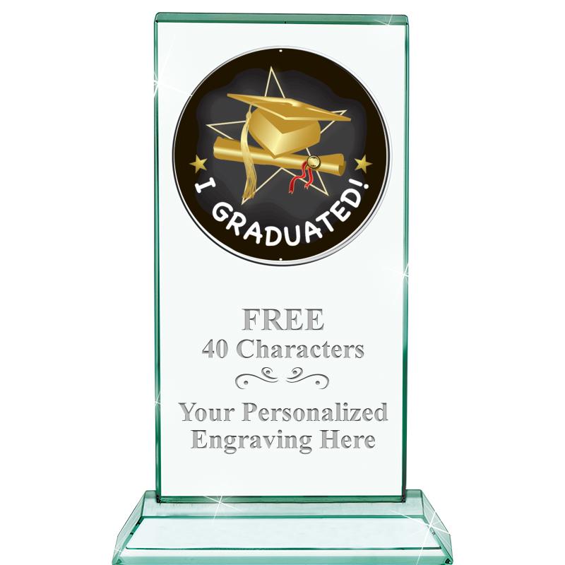 5" JADE MONARCH INSERT CRYSTAL