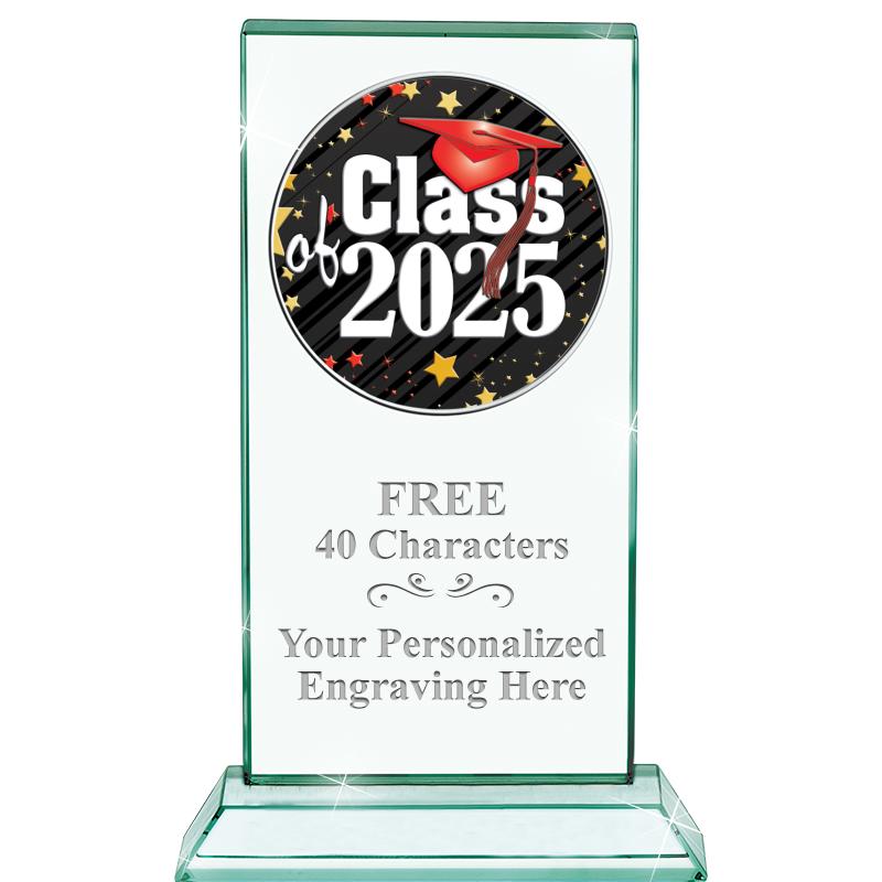 5" JADE MONARCH INSERT CRYSTAL