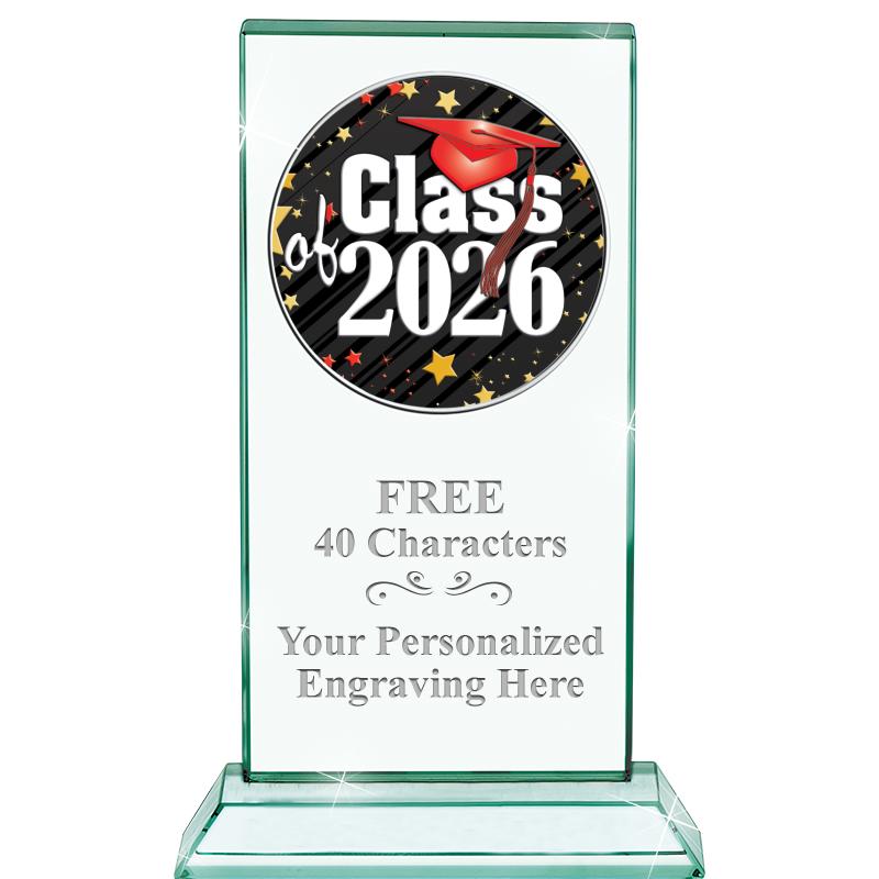 5" JADE MONARCH INSERT CRYSTAL