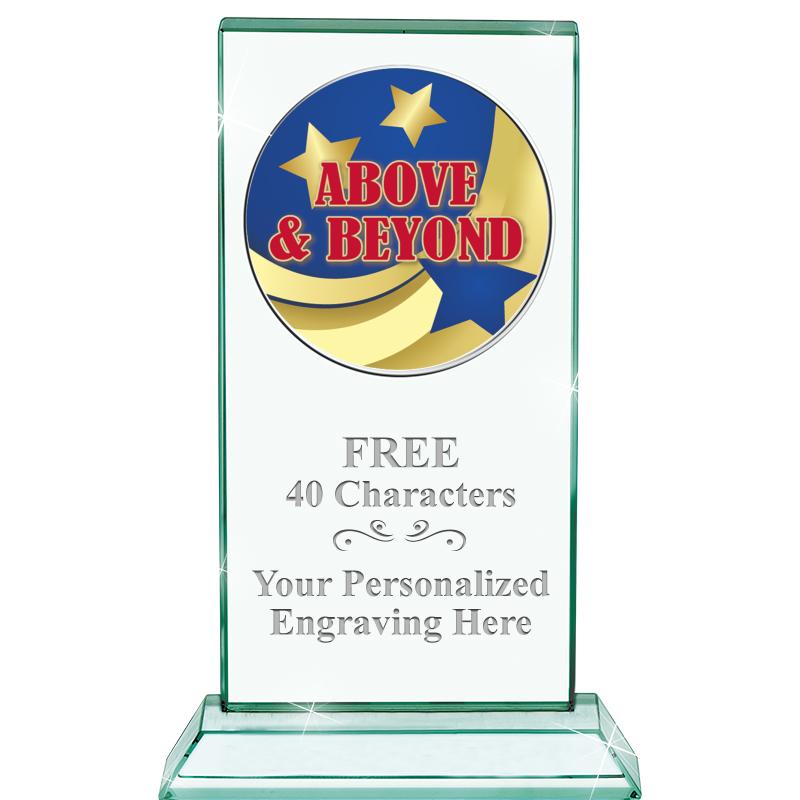 5" JADE MONARCH INSERT CRYSTAL