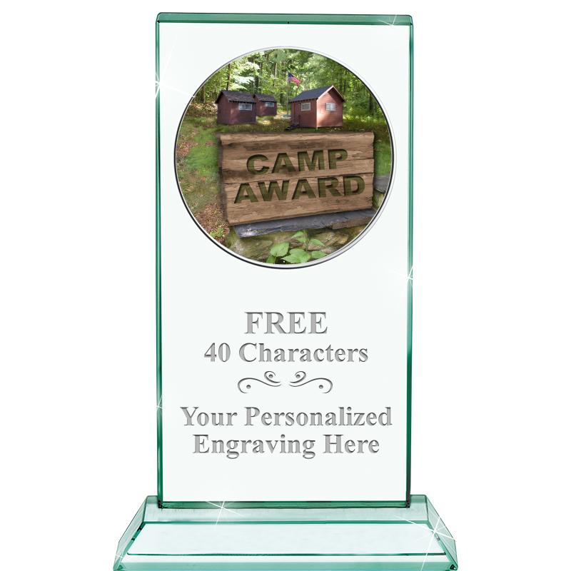 5" JADE MONARCH INSERT CRYSTAL