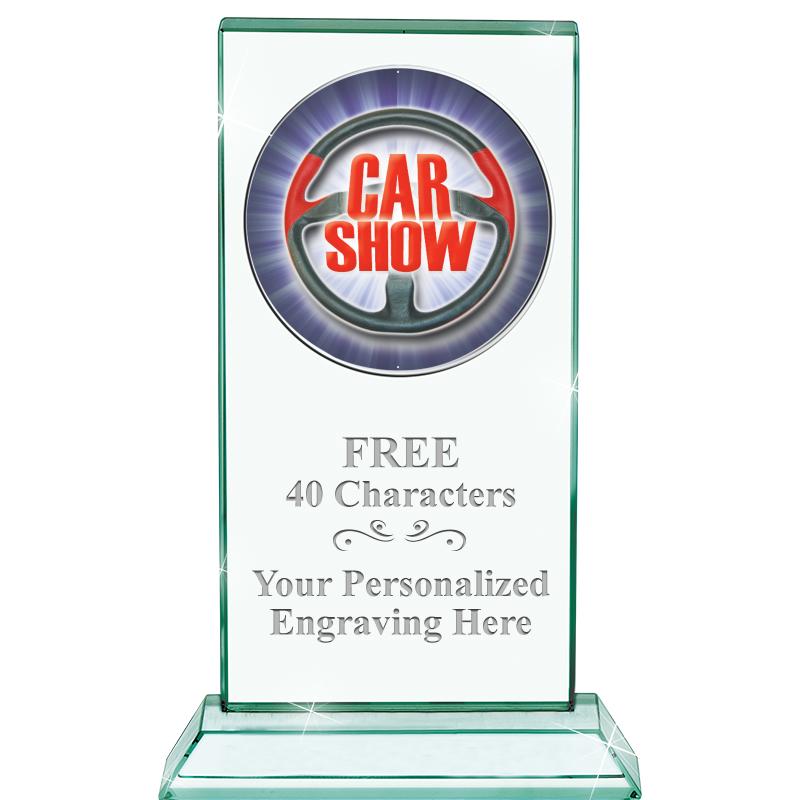 5" JADE MONARCH INSERT CRYSTAL