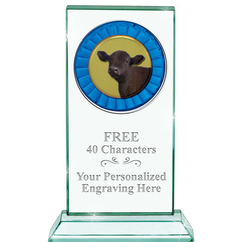 5" JADE MONARCH INSERT CRYSTAL