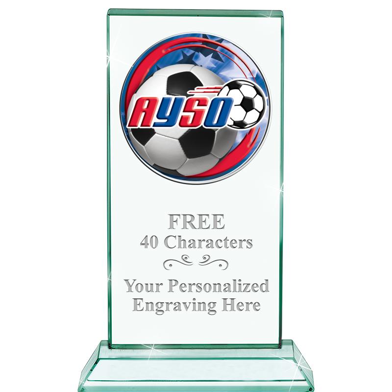 5" JADE MONARCH INSERT CRYSTAL