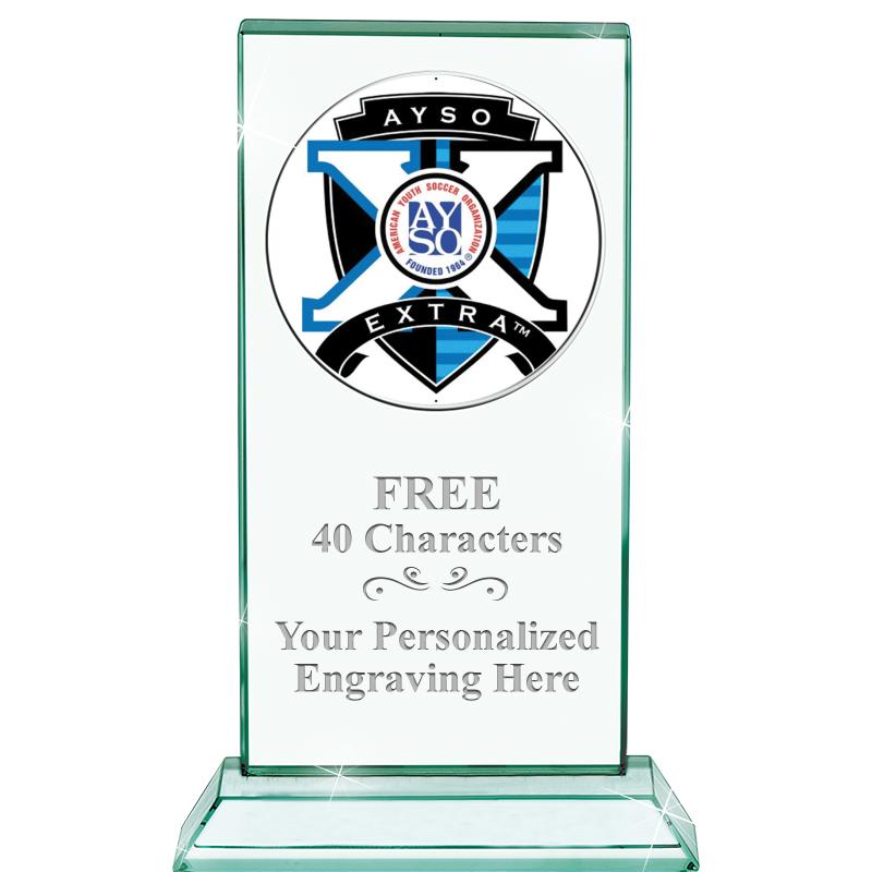 5" JADE MONARCH INSERT CRYSTAL