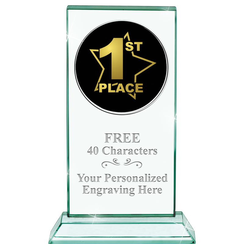 5" JADE MONARCH INSERT CRYSTAL