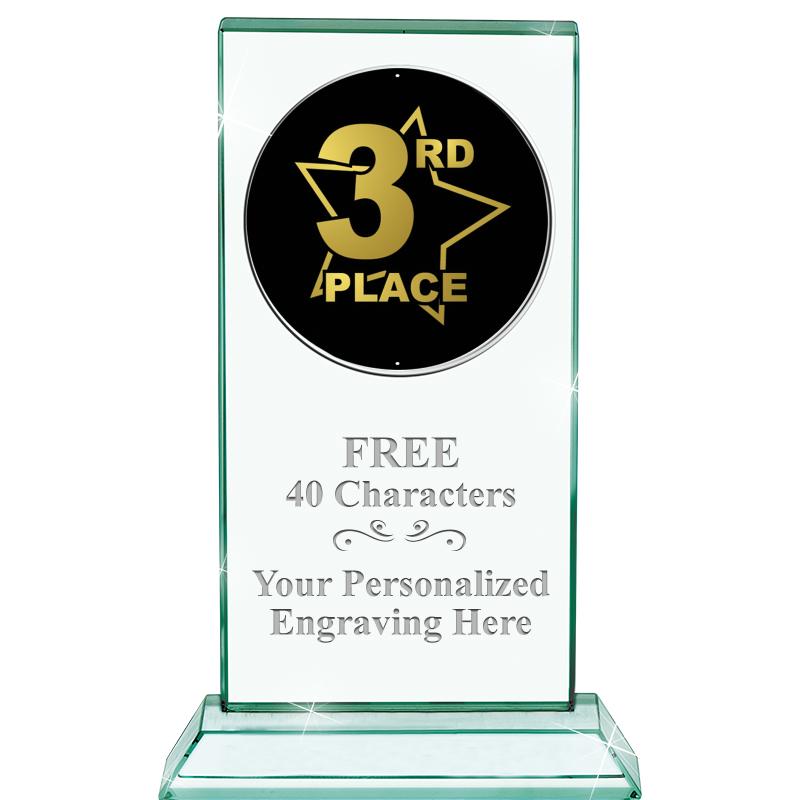 5" JADE MONARCH INSERT CRYSTAL