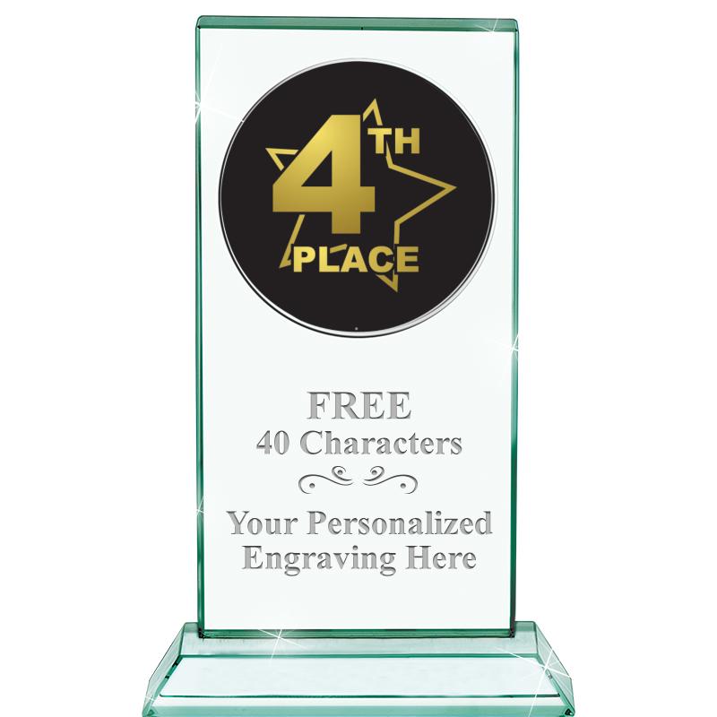 5" JADE MONARCH INSERT CRYSTAL