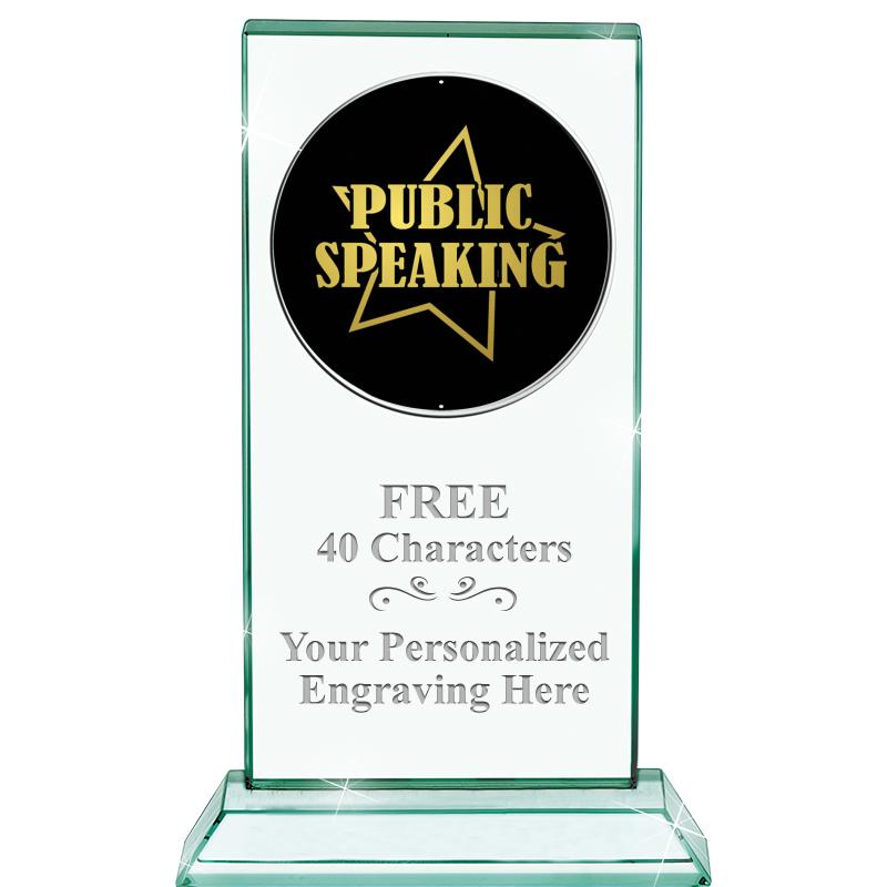 5" JADE MONARCH INSERT CRYSTAL