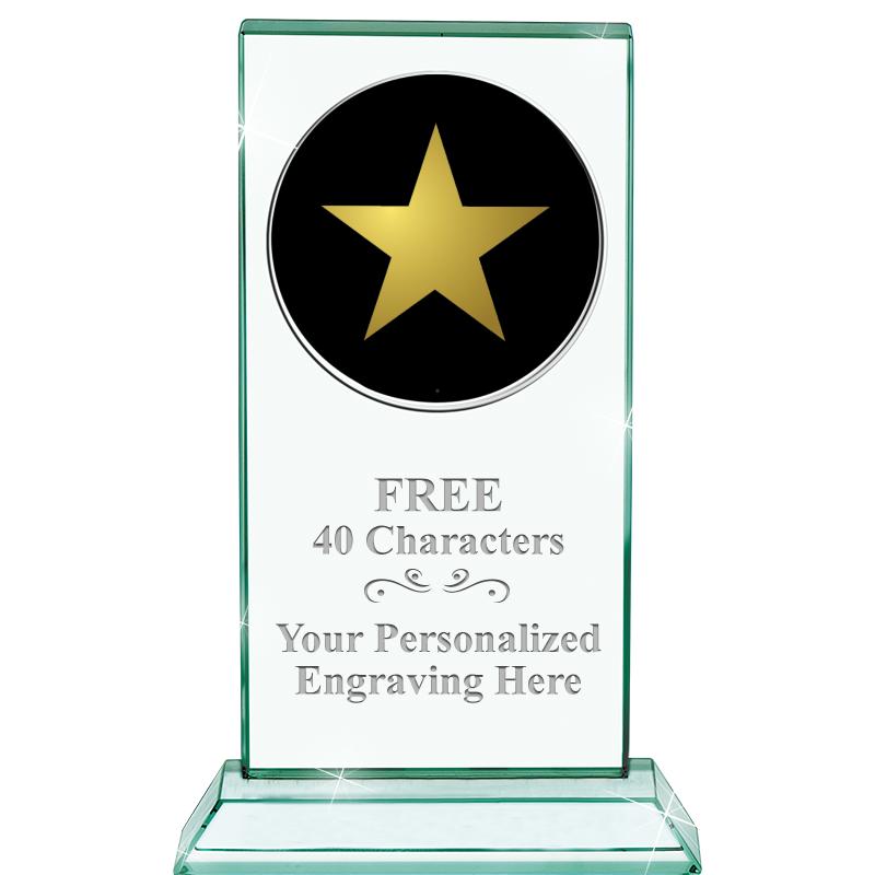 5" JADE MONARCH INSERT CRYSTAL