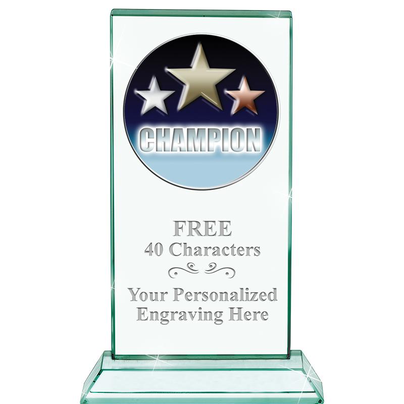 5" JADE MONARCH INSERT CRYSTAL