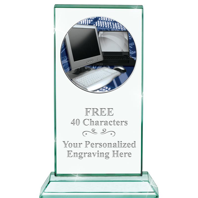 5" JADE MONARCH INSERT CRYSTAL