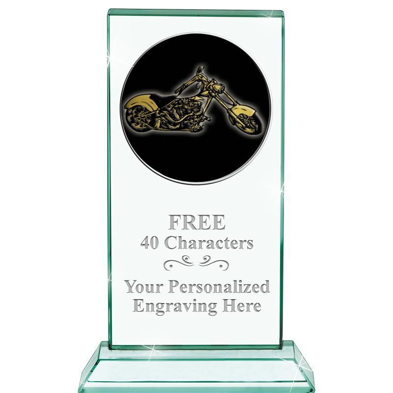 5" JADE MONARCH INSERT CRYSTAL