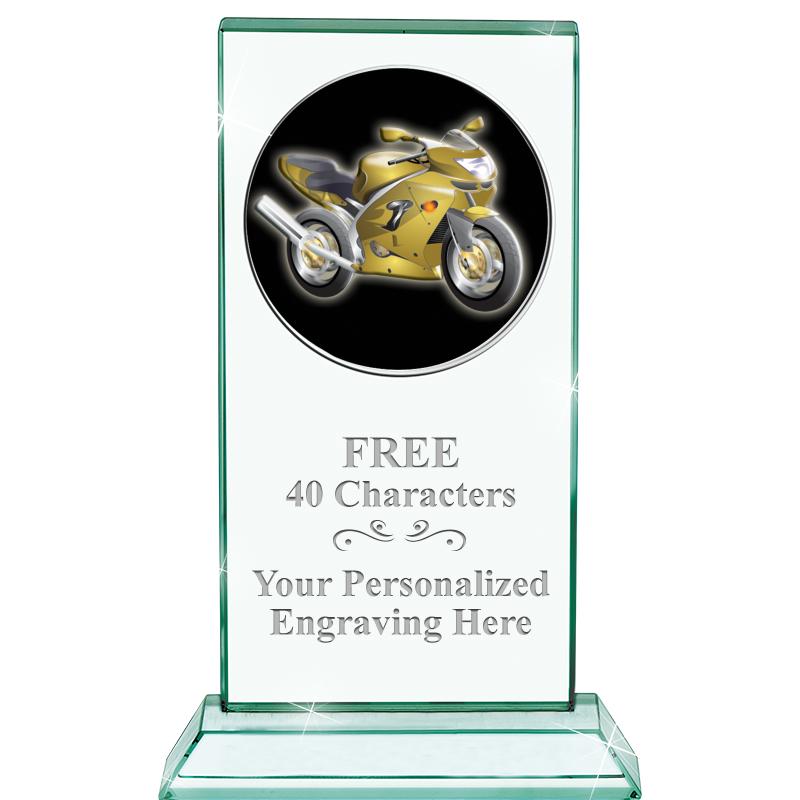 5" JADE MONARCH INSERT CRYSTAL