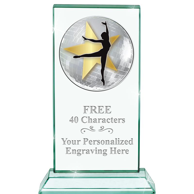 5" JADE MONARCH INSERT CRYSTAL