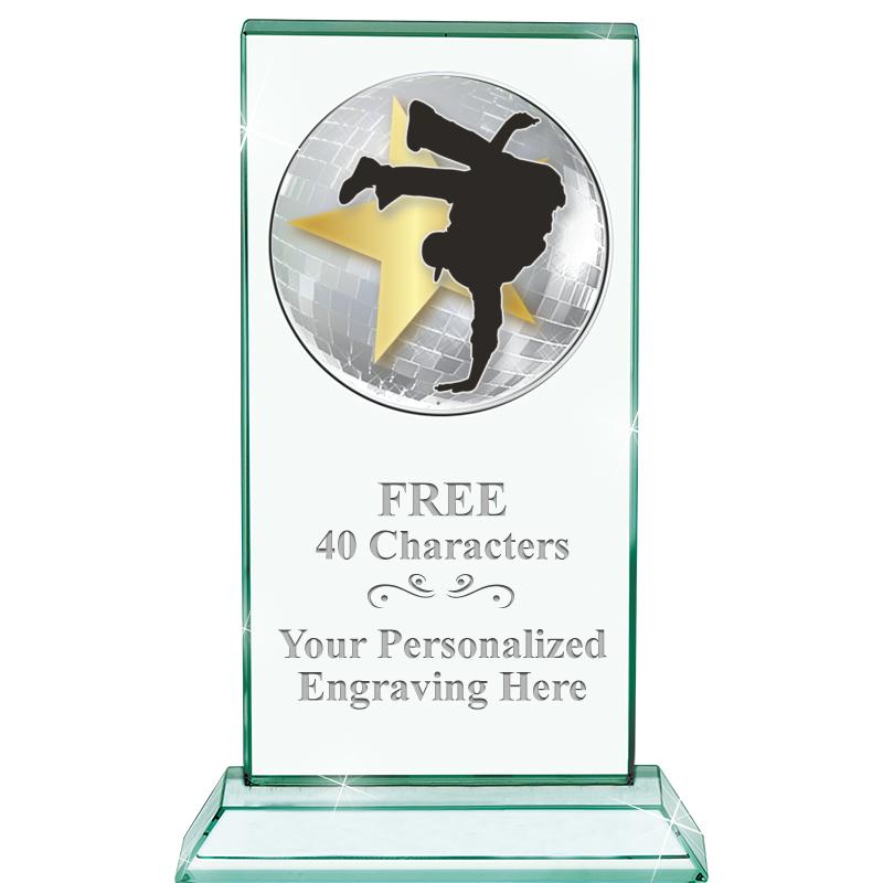 5" JADE MONARCH INSERT CRYSTAL