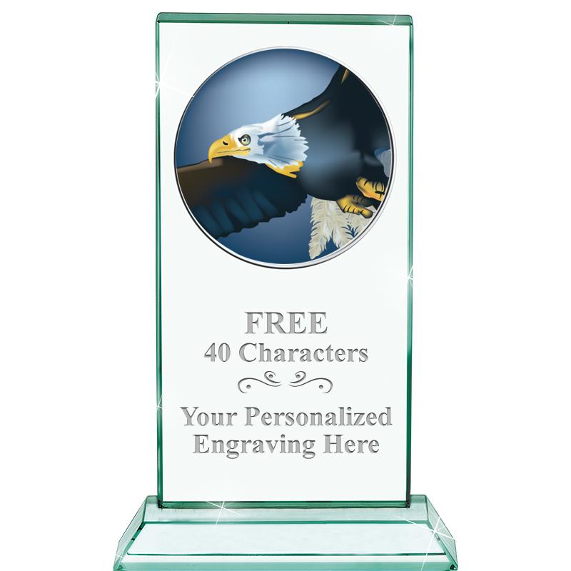 5" JADE MONARCH INSERT CRYSTAL