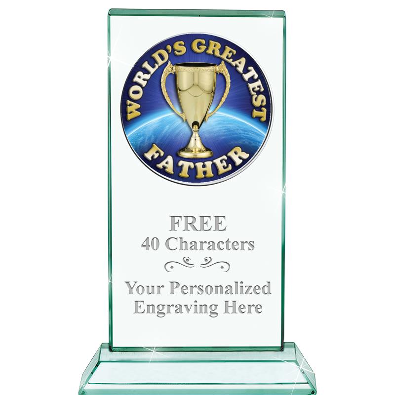 5" JADE MONARCH INSERT CRYSTAL