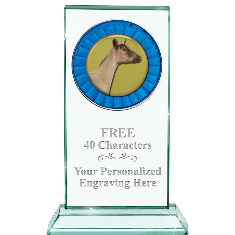 5" JADE MONARCH INSERT CRYSTAL