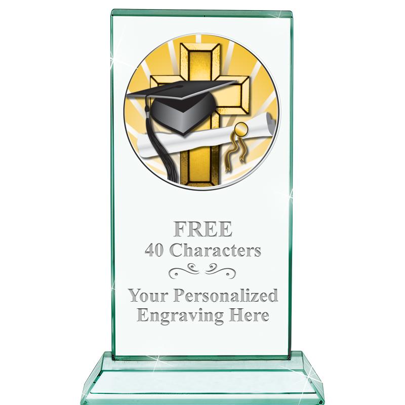 5" JADE MONARCH INSERT CRYSTAL