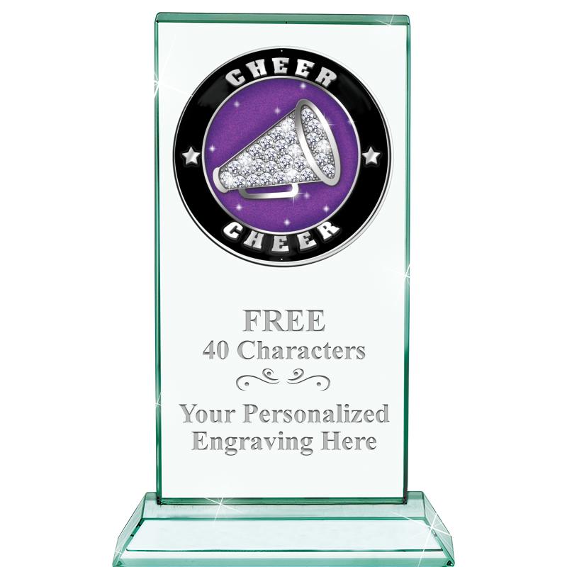 5" JADE MONARCH INSERT CRYSTAL