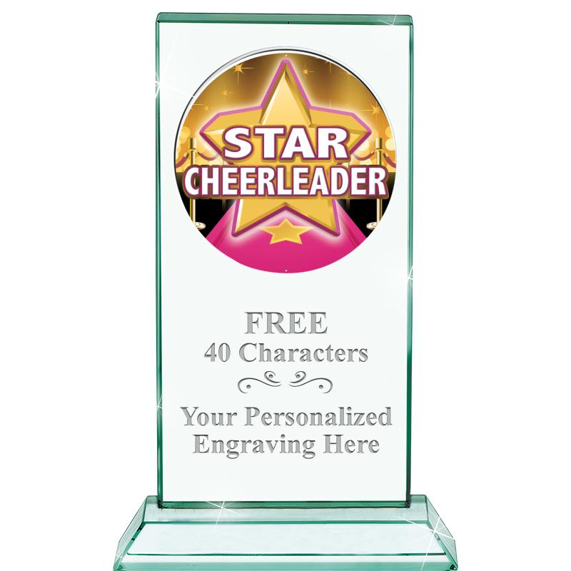 5" JADE MONARCH INSERT CRYSTAL