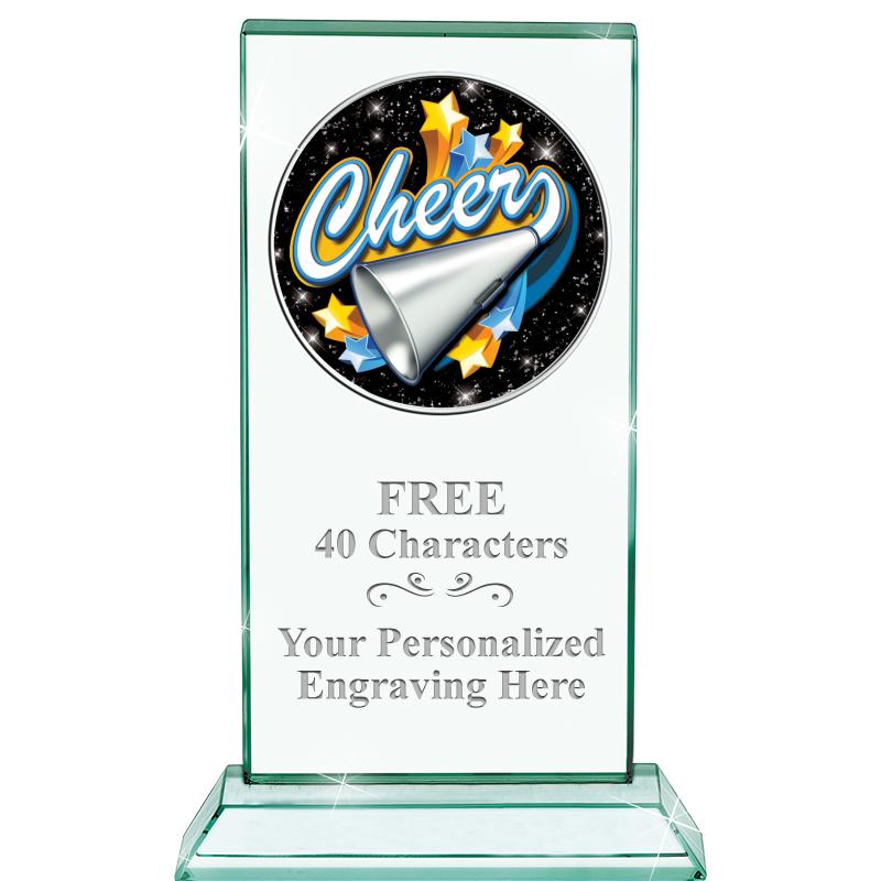 5" JADE MONARCH INSERT CRYSTAL