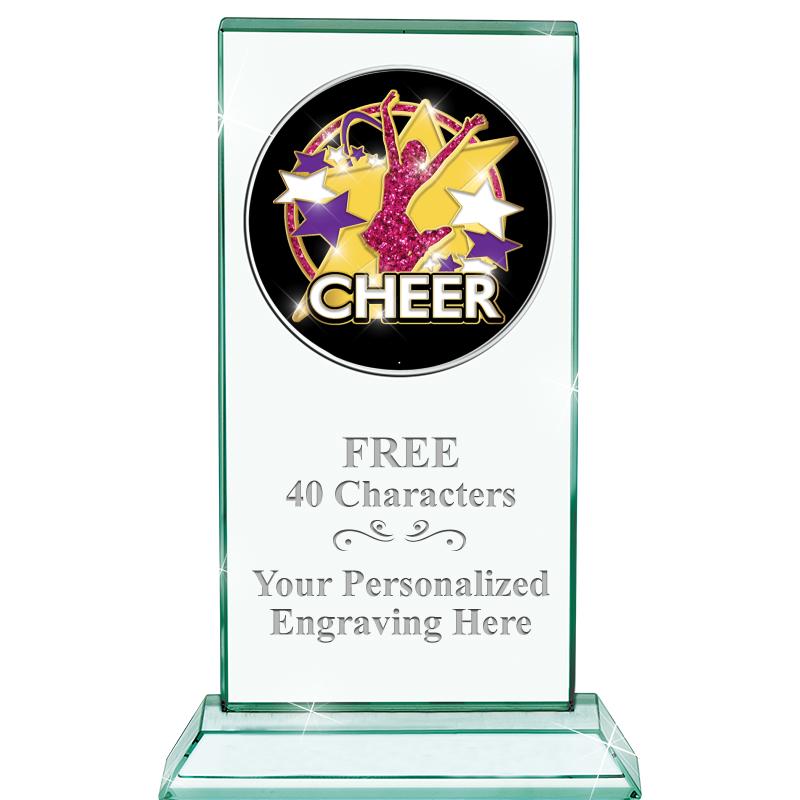 5" JADE MONARCH INSERT CRYSTAL