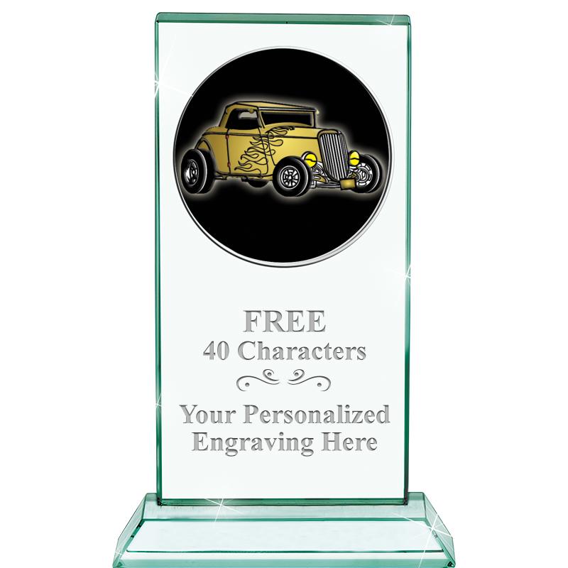 5" JADE MONARCH INSERT CRYSTAL