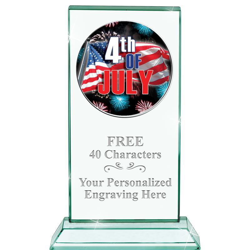 5" JADE MONARCH INSERT CRYSTAL