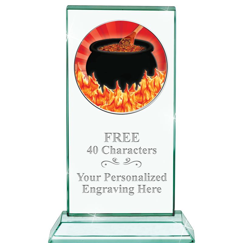 5" JADE MONARCH INSERT CRYSTAL