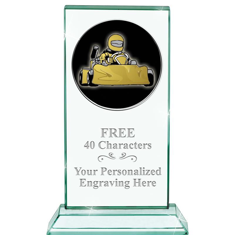 5" JADE MONARCH INSERT CRYSTAL