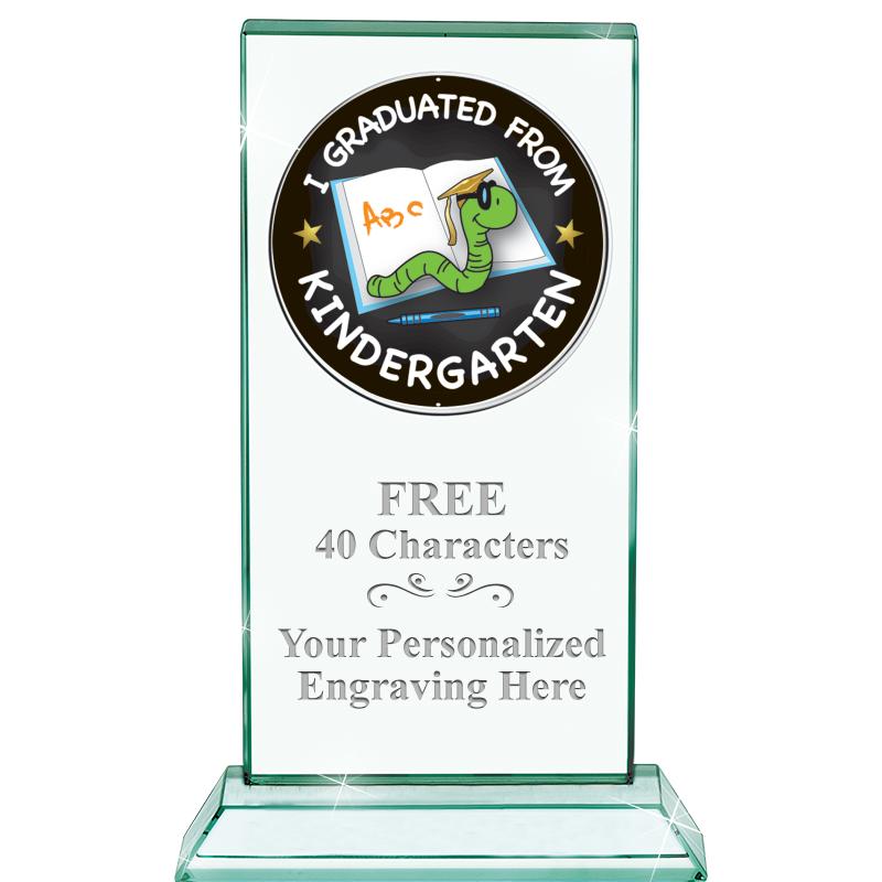 5" JADE MONARCH INSERT CRYSTAL