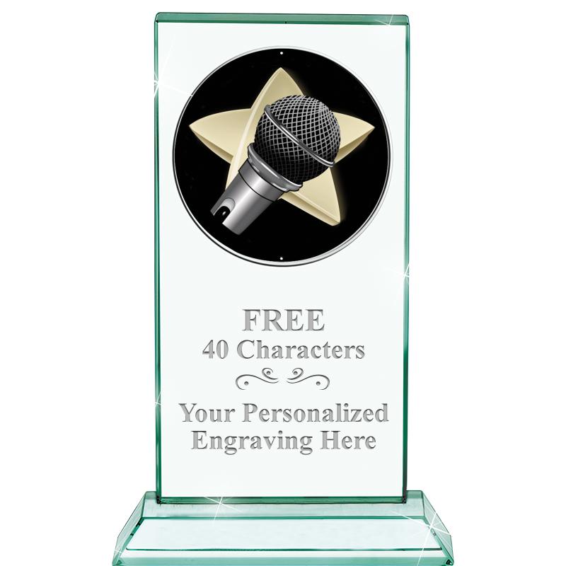 5" JADE MONARCH INSERT CRYSTAL