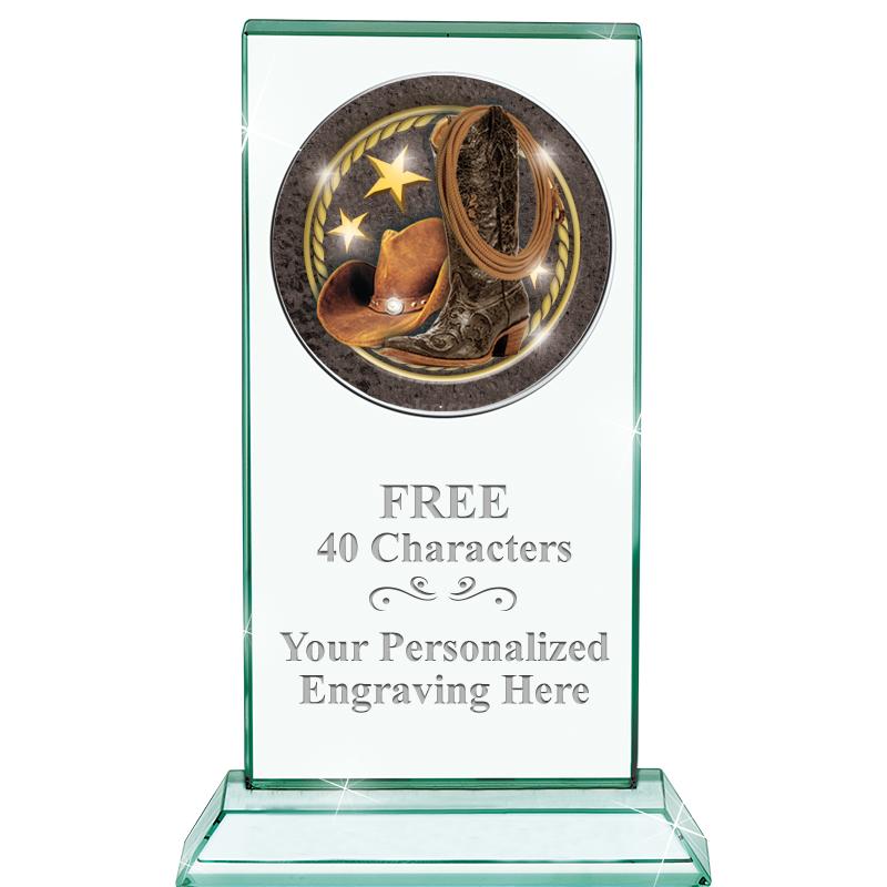 5" JADE MONARCH INSERT CRYSTAL