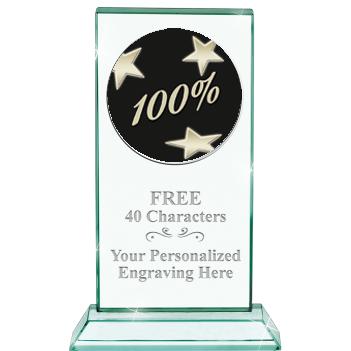 5" JADE MONARCH INSERT CRYSTAL