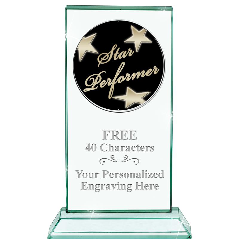 5" JADE MONARCH INSERT CRYSTAL