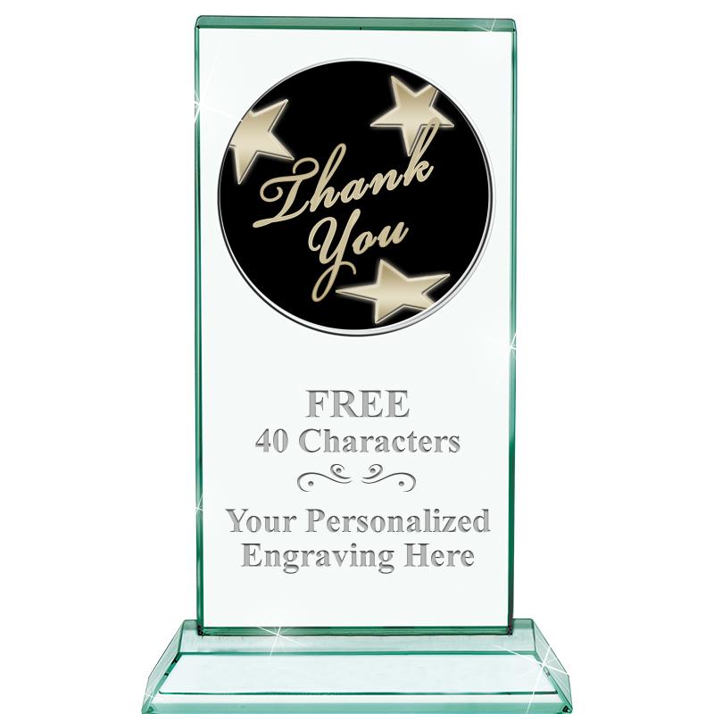 5" JADE MONARCH INSERT CRYSTAL