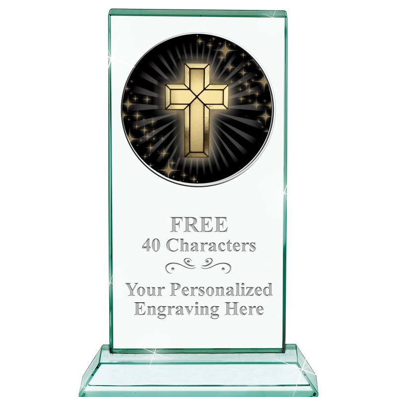 5" JADE MONARCH INSERT CRYSTAL